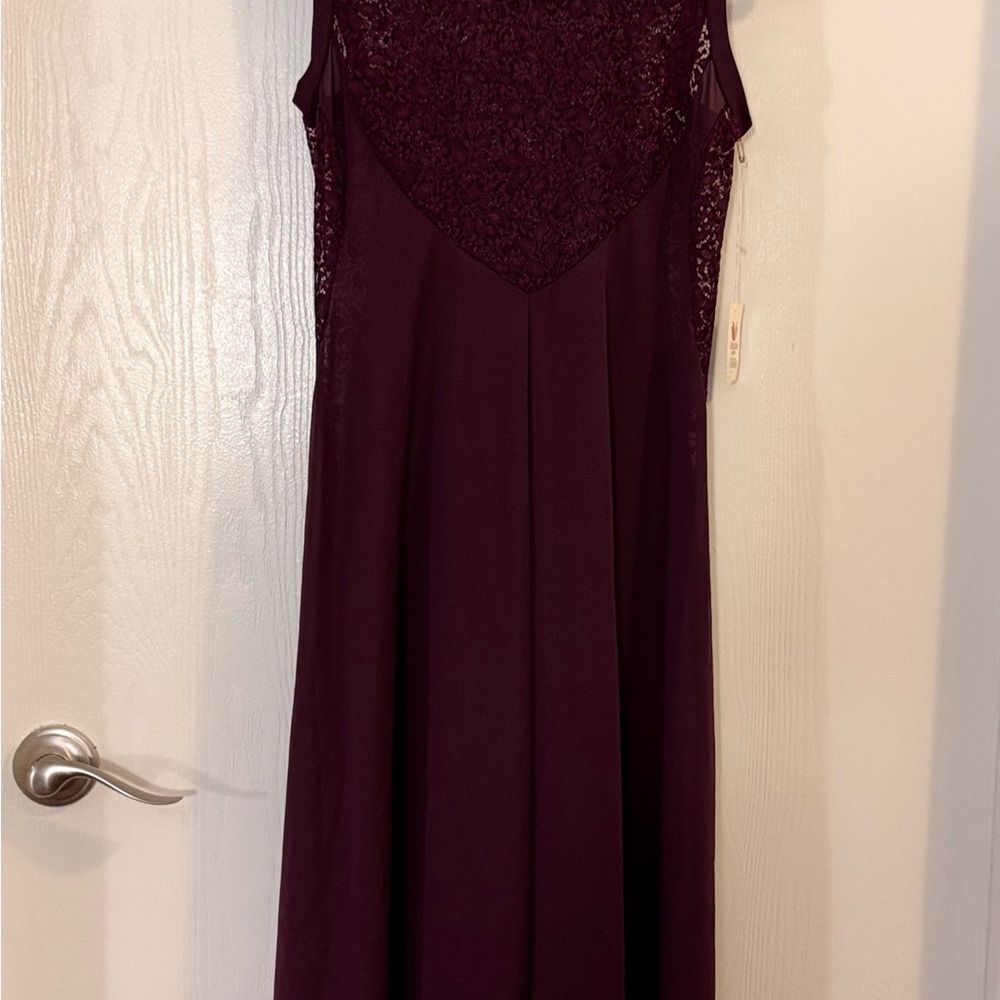 Purple Lace Night Gown